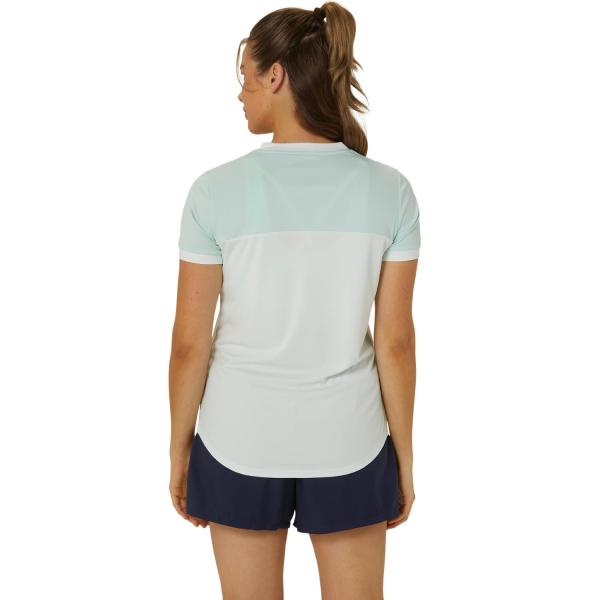 Asics T-shirt Court Tank  Damenmode Pale Mint/Pale Blue Tifoshop