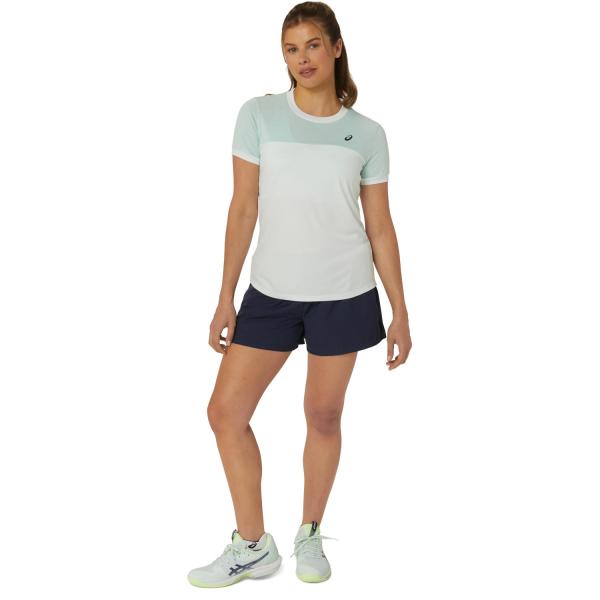 Asics T-shirt Court Tank  Damenmode Pale Mint/Pale Blue Tifoshop