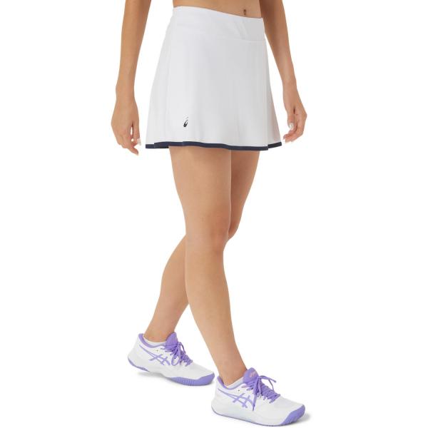 Asics Skirt Court Skort  Woman Brilliant White Tifoshop