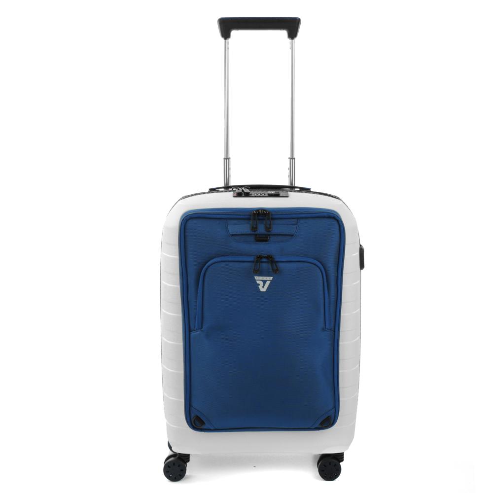 Trolley Cabina  BIANCO/NAVY Roncato