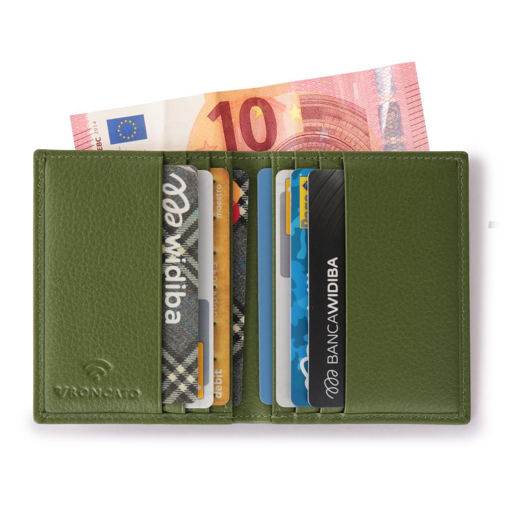 Porta Tarjetas De CrÉdito  MILITAR GREEN Roncato