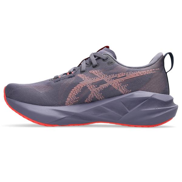 Asics Scarpe Novablast 5  Donna GREYISH PURPLE/CORAL REEF Tifoshop