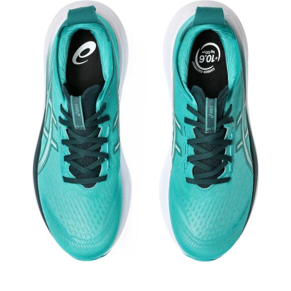 Asics Scarpe Gel-nimbus 27 WAVE TEAL/SAXON GREEN Tifoshop