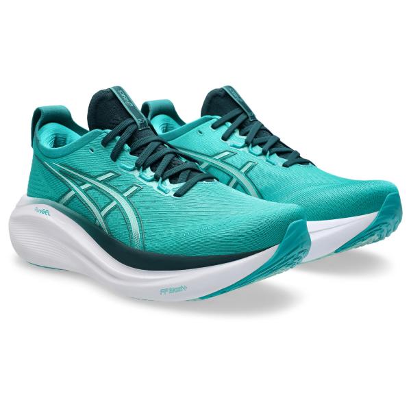 Asics Scarpe Gel-nimbus 27 WAVE TEAL/SAXON GREEN Tifoshop