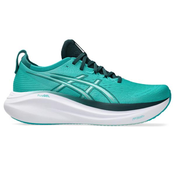 Asics Scarpe Gel-nimbus 27 WAVE TEAL/SAXON GREEN