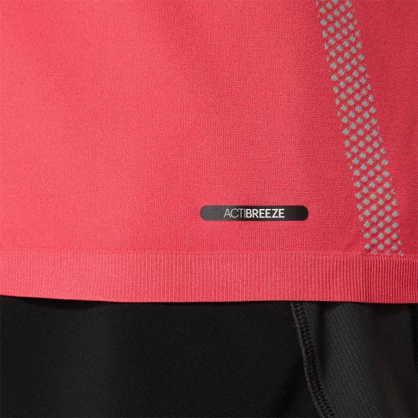 Asics T-shirt Seamless Ss Top CORAL REEF/OASIS GREEN Tifoshop