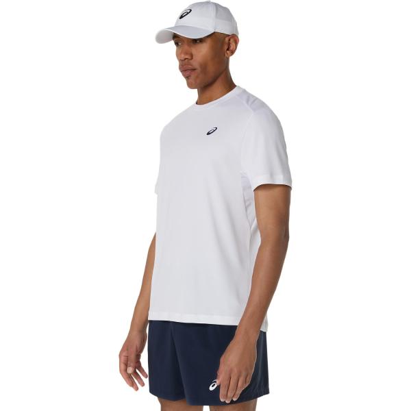 Asics T-shirt Court Ss Top BRILLIANT WHITE Tifoshop