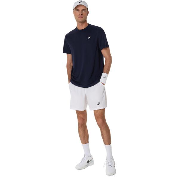 Asics T-shirt Court Ss Top MIDNIGHT Tifoshop