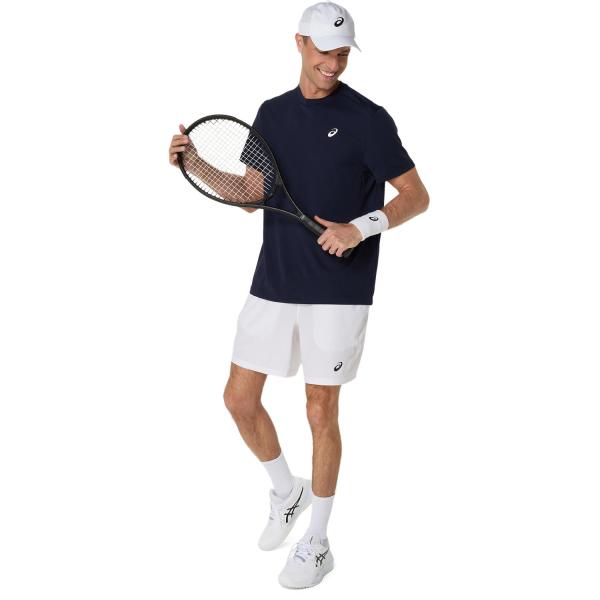 Asics T-shirt Court Ss Top MIDNIGHT Tifoshop