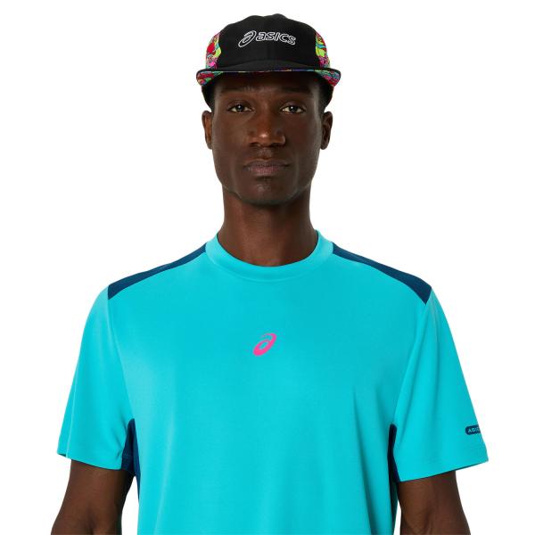 Asics T-shirt Padel Court Ss Top ENERGY AQUA Tifoshop