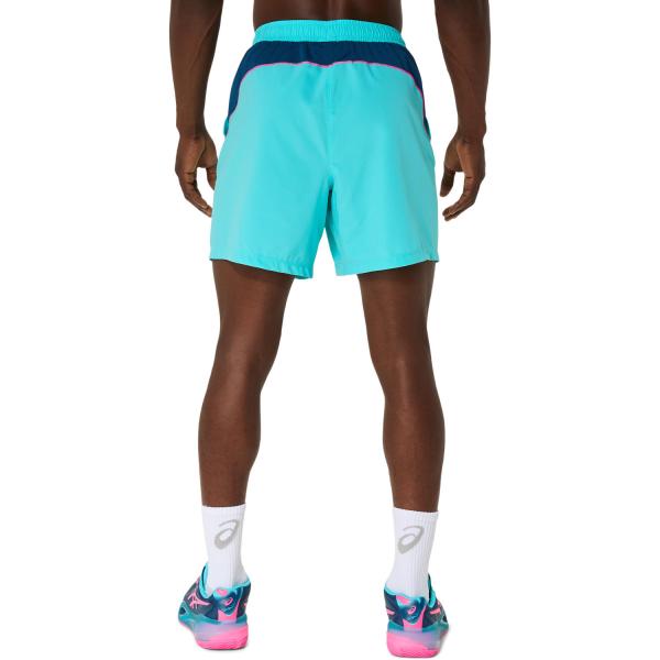 Asics Pantaloncino Padel Court 7in Short ENERGY AQUA Tifoshop
