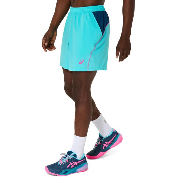 Asics Pantaloncino Padel Court 7in Short ENERGY AQUA Tifoshop