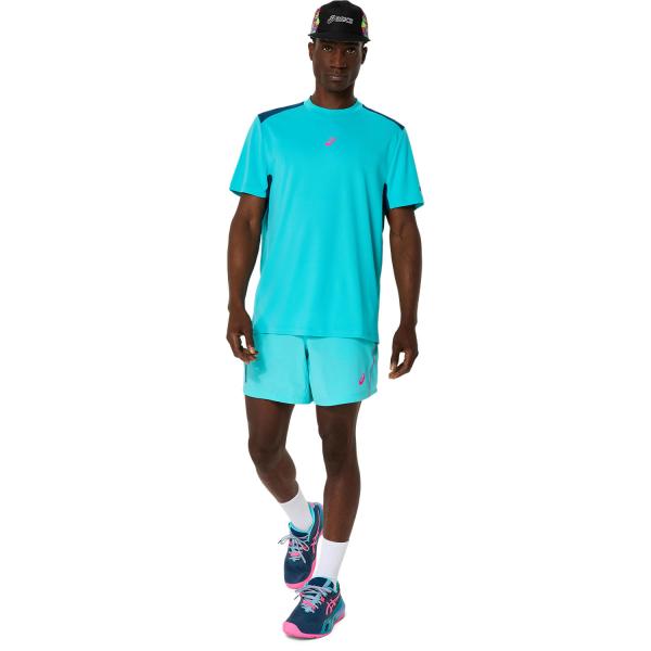 Asics Pantaloncino Padel Court 7in Short ENERGY AQUA Tifoshop