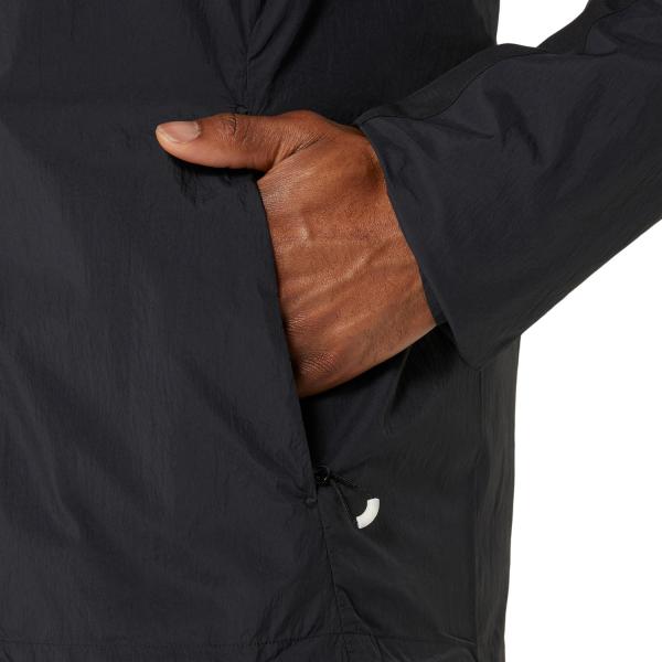 Asics Giacca Road Packable Jacket PERFORMANCE BLACK Tifoshop