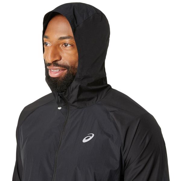 Asics Giacca Road Packable Jacket PERFORMANCE BLACK Tifoshop
