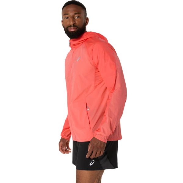 Asics Giacca Road Packable Jacket CORAL REEF Tifoshop