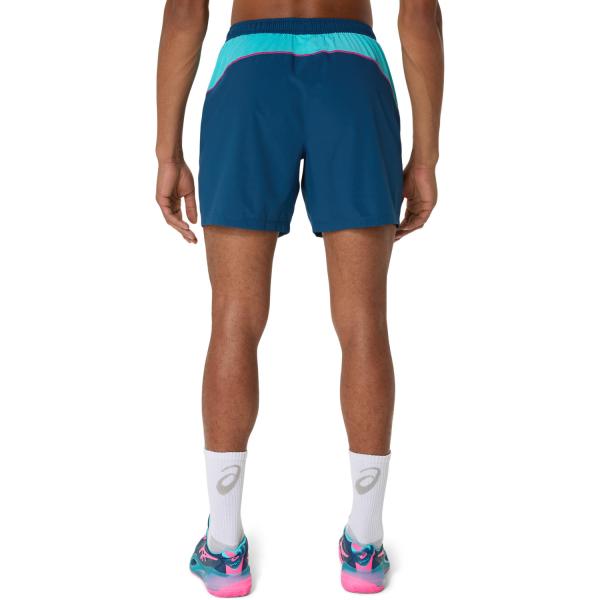 Asics Pantaloncino Padel Court 7in Short MAKO BLUE Tifoshop