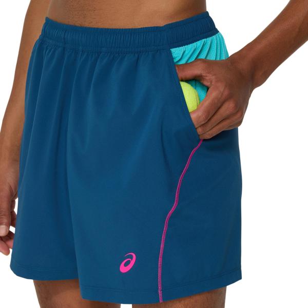 Asics Pantaloncino Padel Court 7in Short MAKO BLUE Tifoshop