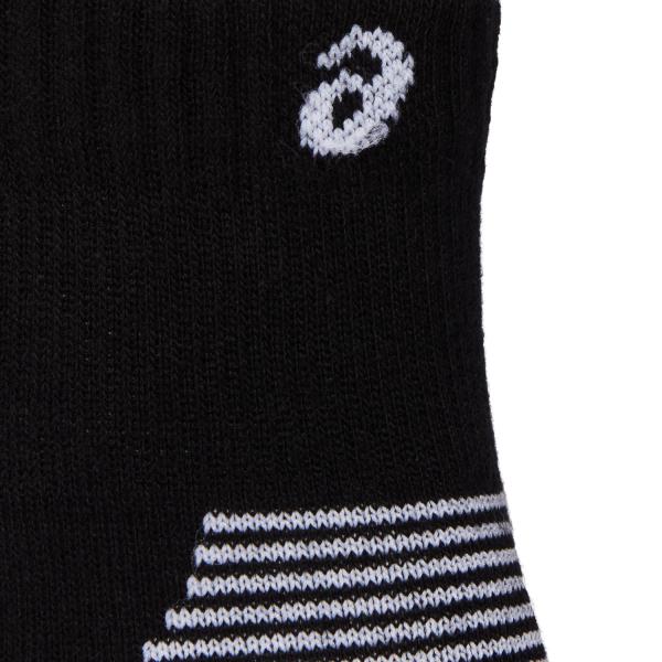 Asics Calze 2ppk Cushion Run Quarter Sock PERFORMANCE BLACK/PERFORMANCE Tifoshop