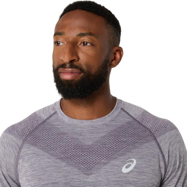 Asics T-shirt Seamless Ss Top LAVENDER GREY/INDIGO FOG Tifoshop