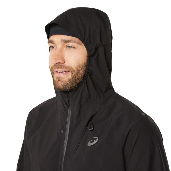 Asics Giacca Road Packable Jacket PERFORMANCE BLACK Tifoshop