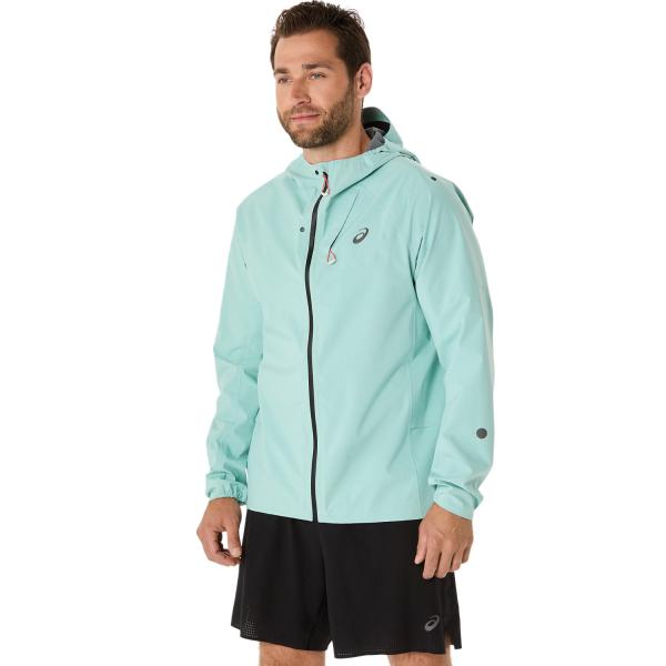 Asics Giacca Road Packable Jacket OASIS GREEN Tifoshop