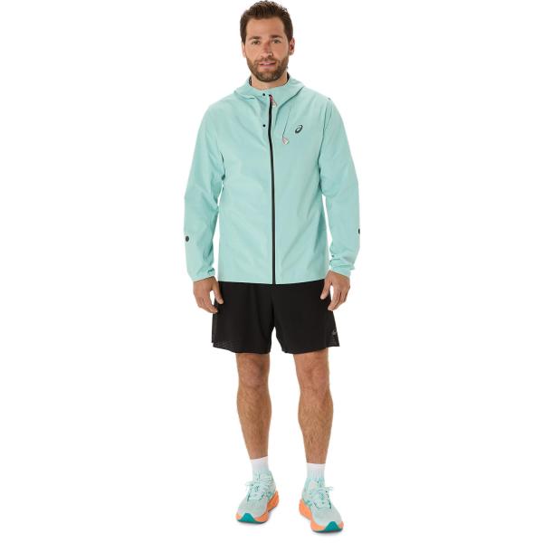 Asics Giacca Road Packable Jacket OASIS GREEN Tifoshop