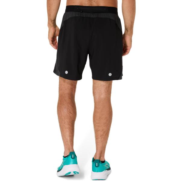 Asics Pantaloncino Road 7in Short PERFORMANCE BLACK/GRAPHITE GRE Tifoshop