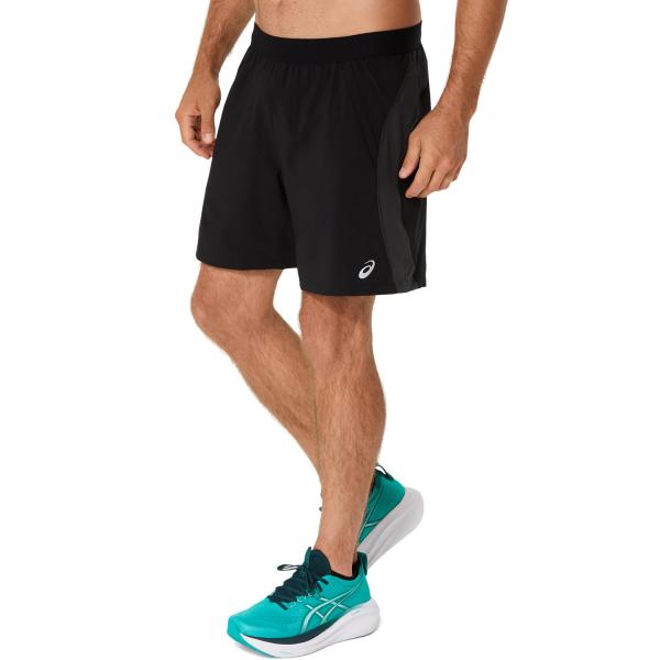 Asics Pantaloncino Road 7in Short PERFORMANCE BLACK/GRAPHITE GRE Tifoshop