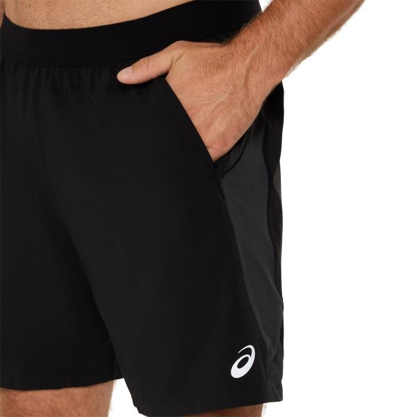 Asics Pantaloncino Road 7in Short PERFORMANCE BLACK/GRAPHITE GRE Tifoshop