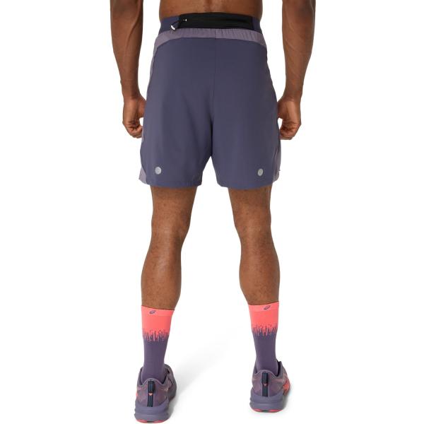 Asics Pantaloncino Road 7in Short INDIGO FOG/LAVENDER GREY Tifoshop