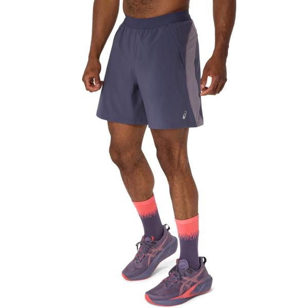 Asics Pantaloncino Road 7in Short INDIGO FOG/LAVENDER GREY Tifoshop