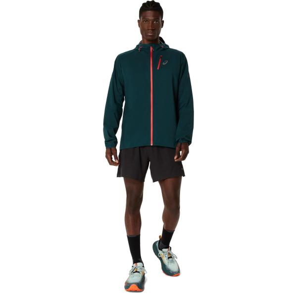 Asics Veste Fujitrail Elite Waterproof Jacket SAXON GREEN Tifoshop