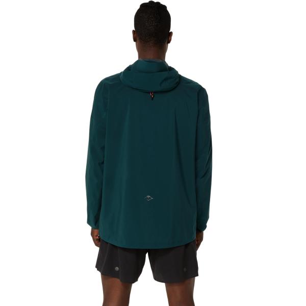 Asics Veste Fujitrail Elite Waterproof Jacket SAXON GREEN Tifoshop