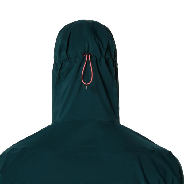 Asics Veste Fujitrail Elite Waterproof Jacket SAXON GREEN Tifoshop