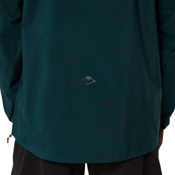 Asics Veste Fujitrail Elite Waterproof Jacket SAXON GREEN Tifoshop