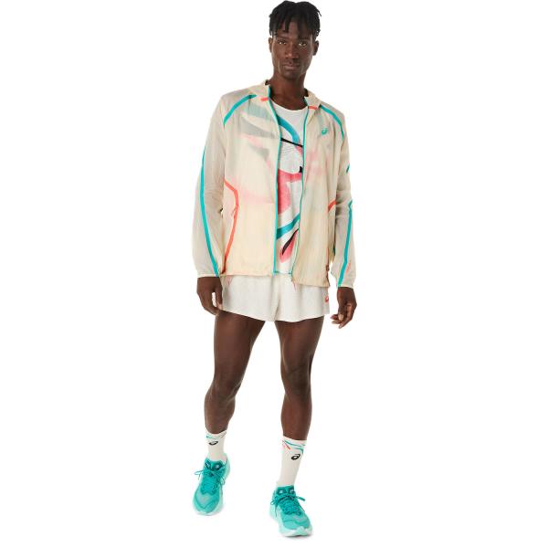 Asics Giacca Limited Series Road Packable Jacket BIRCH Tifoshop