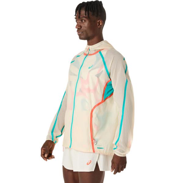 Asics Giacca Limited Series Road Packable Jacket BIRCH Tifoshop