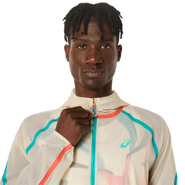 Asics Giacca Limited Series Road Packable Jacket BIRCH Tifoshop