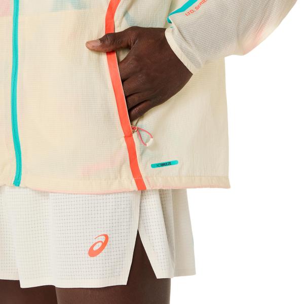 Asics Giacca Limited Series Road Packable Jacket BIRCH Tifoshop