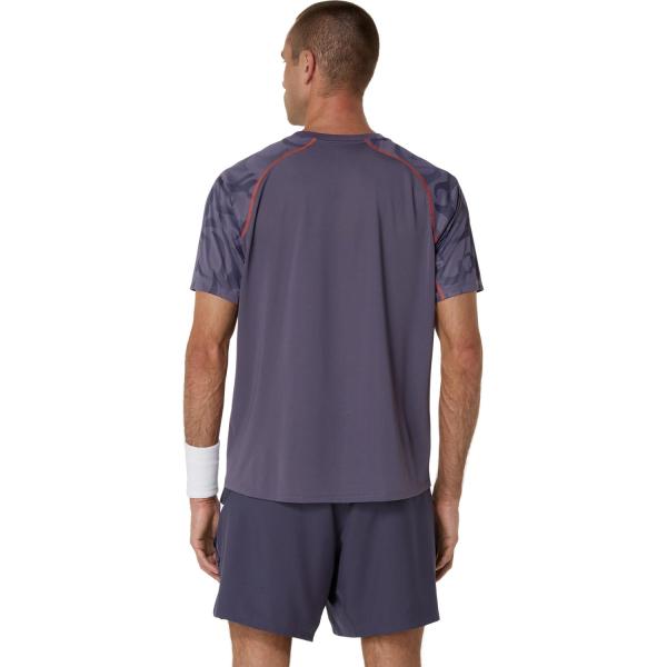 Asics T-shirt Game Ss Top GREYISH PURPLE Tifoshop