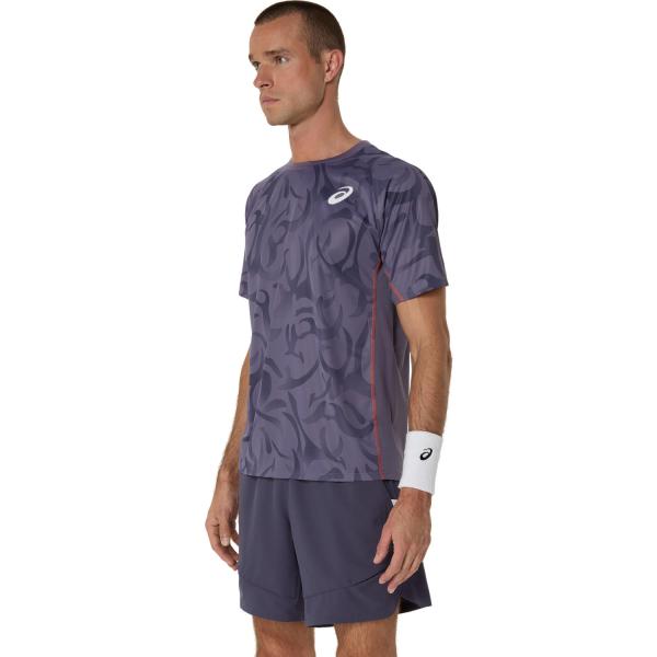 Asics T-shirt Game Ss Top GREYISH PURPLE Tifoshop