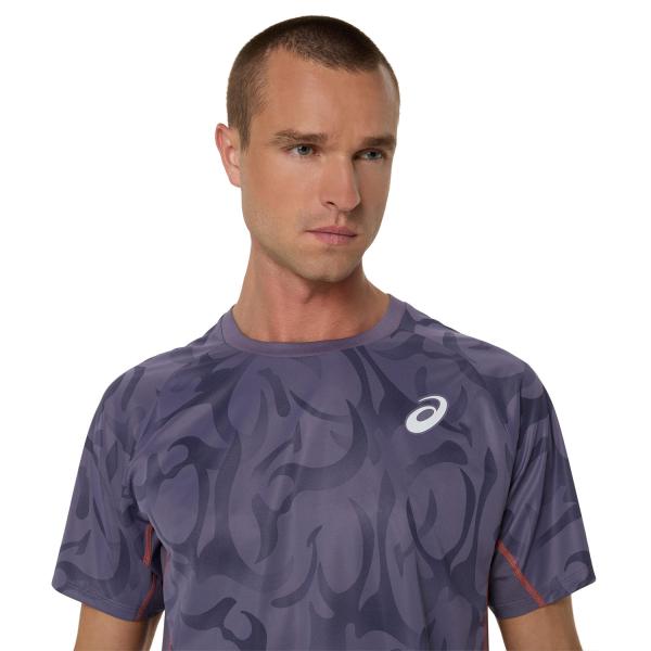 Asics T-shirt Game Ss Top GREYISH PURPLE Tifoshop