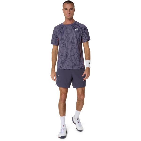 Asics T-shirt Game Ss Top GREYISH PURPLE Tifoshop
