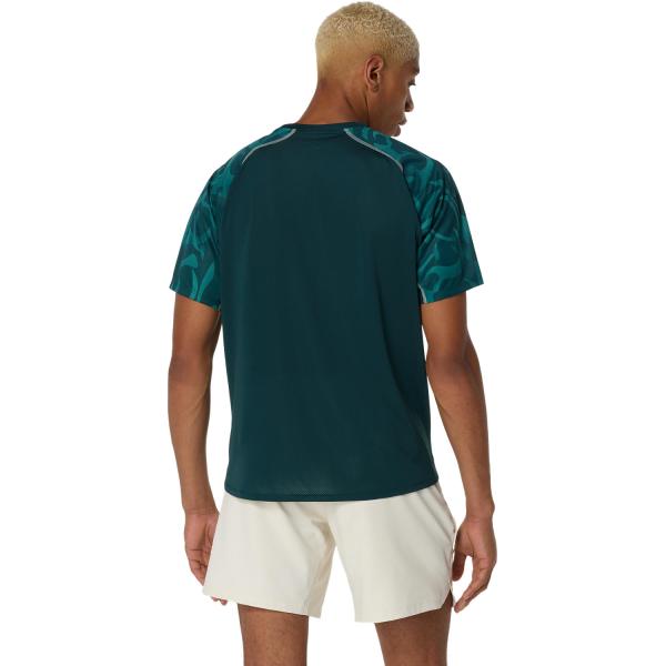 Asics T-shirt Game Ss Top SAXON GREEN Tifoshop