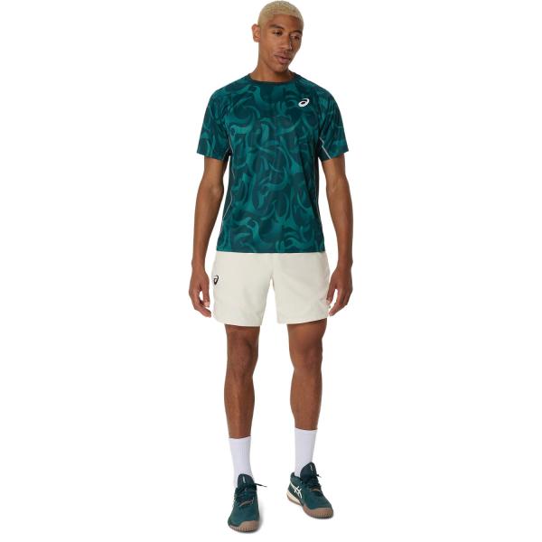 Asics T-shirt Game Ss Top SAXON GREEN Tifoshop