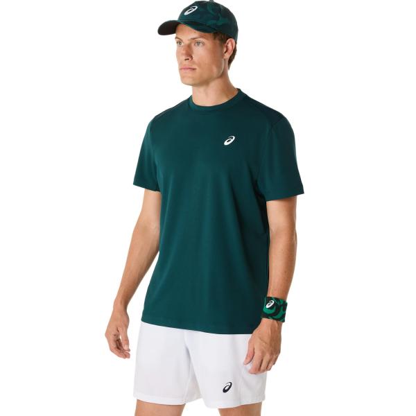 Asics T-shirt Court Ss Top SAXON GREEN Tifoshop