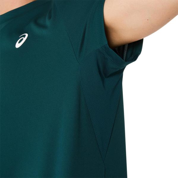 Asics T-shirt Court Ss Top SAXON GREEN Tifoshop
