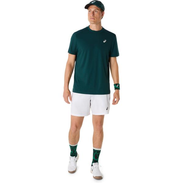 Asics T-shirt Court Ss Top SAXON GREEN Tifoshop