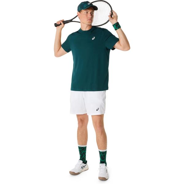 Asics T-shirt Court Ss Top SAXON GREEN Tifoshop